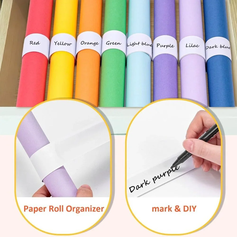 Slap Bracelets Bulk, 64PCS White Slap Bracelets DIY Wrist Band Blank Snap Band f